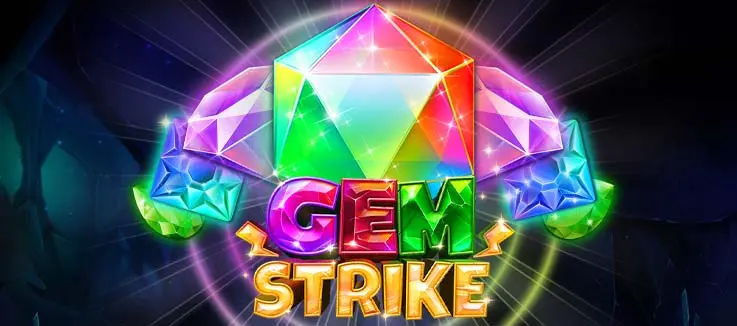 illustration of colorful gems lined up like on a slot machine